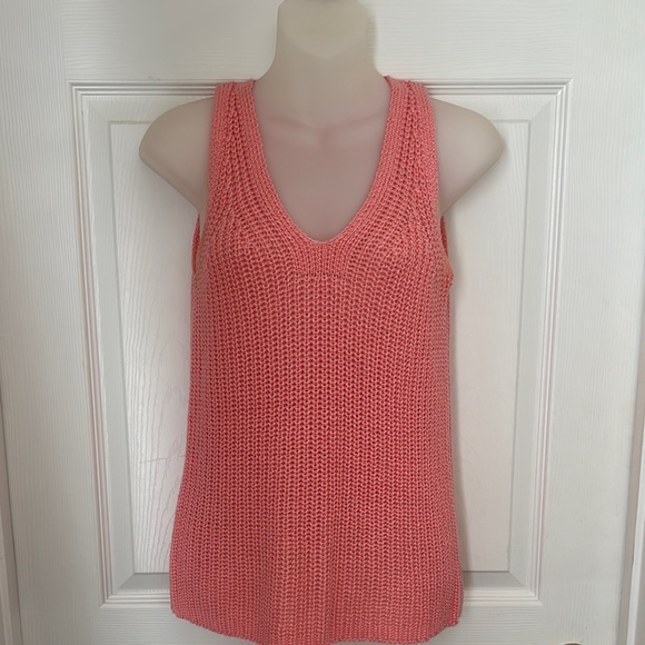 LOFT Pink Knit Top - Picture 1 of 2